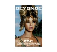 Beyoncé B'Day Album Poster Canvas Poster Bedroom Decor Landscape Office Room Decor Gift 24x36inch(60x90cm)