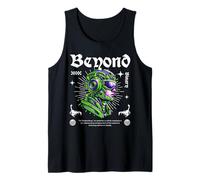 Beyond Binary Sci Fi Cyberpunk Futuristic Android Tank Top