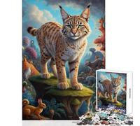 Beyond Bobcat Reality Jigsaw Puzzles for Teenagers 1000 Pieces Secret Santa Gifts For Family Fun Educational Toy for Ages 14 And over (38x52cm)