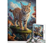 Beyond Bobcat Reality Puzzles for Adults 1000 Puzzles Great Gifts for Games Precision Cutting DIY Toys for And from 14 Years And over (50x75cm)