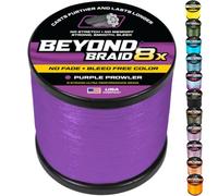 Beyond Braid Braided Fishing Line - Purple 8X - No Fade/150yards/30LB