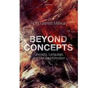 Beyond Concepts: Unicepts, Language, and Natural Information