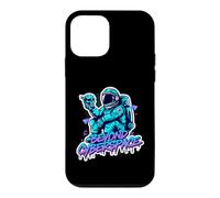 Beyond Cyberspace - Astronaut & Skull Sci-Fi Cyberpunk Case for iPhone 12 mini