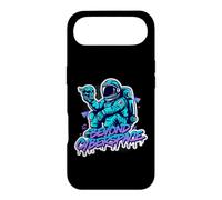 Beyond Cyberspace - Astronaut & Skull Sci-Fi Cyberpunk Case for iPhone Air