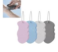 Beyond Draw Exfoliating Sponge,Dermatologist Developed,Cleanses Skin of Dirt,and Excess Oil,Reusable Exfoliating Sponge,Gloves for Shower Spa Massage & Body Exfoliating Sponge (Mix-4Pcs)