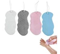 Beyond Draw Exfoliating Sponge, Super Soft Exfoliating Bath Sponge, Beyond Draw Exfoliator, Exfoliating Body Scrubber Sponge (4 Pcs)