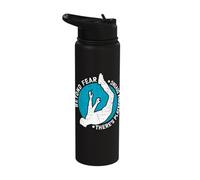 Beyond Fear There's Platform Diving Springboard Diving Stainless Steel Insulated Water Bottle