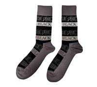 Beyond Happy AC/DC 'Back in Black' Official Licensed Unisex Ankle Socks (Cotton - UK SIZE 6-12)