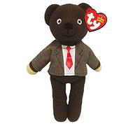 Beyond Happy Bean Teddy Beanie Soft Plush Toy - Official Cuddly Bear British Classic Toy (Rowan Atkinson, Bean Mr) (Shirt & Tie, 1, Unit)