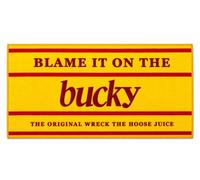 Beyond Happy Bucky Tonic Wine 100% Cotton Bar Towel - High Definition Printed Buckfast Scotland Bar Towel - 45cm x 25cm Home Bar, Kitchen & Pub Cloth