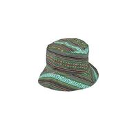 Beyond Happy Classic Design Green Bucket Hat - Festivals, Holiday & Rave Hippy Bucket Hat - Unisex Sun Hat