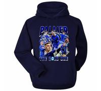 Beyond Happy Cole Palmer 'The Cold One' English Football Player Hoodie, Cold Palmer Blues Hooded Top - Unisex Design (UK, Alpha, One Size, Regular, Regular, AGE 9-11, NAVY BLUE)