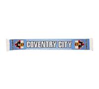 Beyond Happy Coventry Sky Blues Winter Hat - Unisex Acrylic Ski Hat (UK, Alpha, One Size, Scarf) - Coventry City Football Supporter, Outdoor Enthusiast
