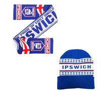 Beyond Happy Ipswich Tractor Boys Bobble Hat - Ipswich Knitted Winter Hat - Knitted 100% Acrylic Hat (UK, Alpha, One Size, Bronx Hat & Scarf Set)