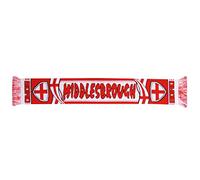 Beyond Happy Middlesbrough Football Fans Riverside Match Day Scarf - The Boro Football Scarf (100% Acrylic)