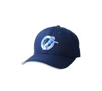 Beyond Happy Millwall Baseball Cap - Navy Blue, Heavy Duty, 100% Cotton, Unisex Hat with Embroidered Millwall Lions Club Crest