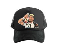 Beyond Happy Newcastle Joelinton Football Snapback Baseball Cap - Black, Unisex, Joelinton Brazillian Geordie Adjustable Foam Hat
