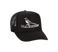 Beyond Happy Newcastle Magpies Adjustable Snapback Cap - Black Unisex Geordie Baseball Trucker Cap - Toon Hat
