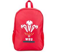 Beyond Happy Official Welsh Rugby Crest Backpack - Heavy Duty Wales Rugby Rucksack - 100% Official Unisex Bag