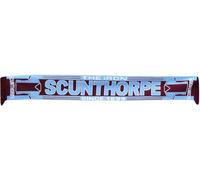 Beyond Happy Scunthorpe Football Scarf - 100% Acrylic The Iron Supporters Souvenir - 145cm Length Matchday Soccer Scarf
