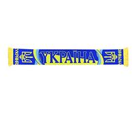 Beyond Happy Ukraine EUROS Football Supporters’ Scarf - The Main Team Fans Scarf (100% Acrylic)