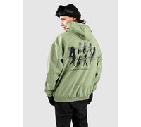 Beyond Medals Softshell Shred Hoodie mean green M