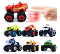 BEYOND MS Monster Truck Toy Set, 6 Pack Truck Toys for Children, Ages 3+, Unisex, Christmas or Birthday Gift