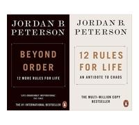 Beyond Order ; 12 Rules For Life 2 Book Set by Jordan B. Peterson