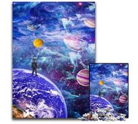 Beyond Our World Jigsaw Puzzles 1000 Pieces for Adults cardboard Jigsaw Puzzles for Adults Perfect for Family Gatherings, Birthdays, Holidays 26X38CM/10.23x14.96inch