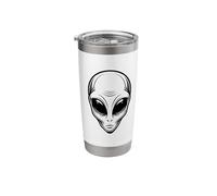 Beyond Our World Mystical Alien Face UFO Stainless Steel Insulated Tumbler