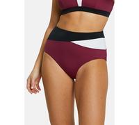 Beyond The Beach Full Bikini Bottoms with High Waist Plum