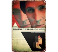 Beyond the Black Rainbow Vintage Metal Tin Sign Movie Poster Wall Art Decor 8x12 Inch for Home Cafes Office Store Pubs Club Sign Gift