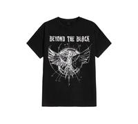 Beyond The Black - Raven Ornament - T-Shirt - black - XXL - 100% Cotton,Jersey XXL