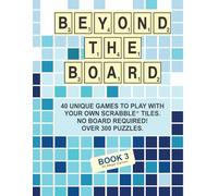 Beyond the Board: Huge Set of 40 Games to Play with Your Own Scrabble® Tiles - No Board Required!