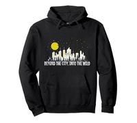 Beyond the City, Into the Wild Pullover Hoodie