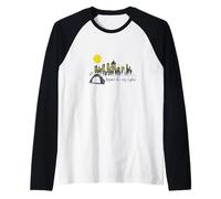 Beyond The City Lights Raglan Baseball Tee