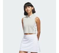 Beyond The Course Crop Twistknit Polo Shirt