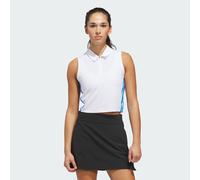 Beyond The Course Crop Twistknit Polo Shirt