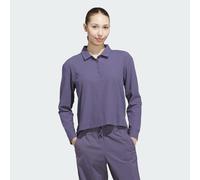 Beyond The Course Long Sleeve Loose Polo Shirt