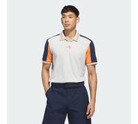 Aston Villa x adidas Golf Beyond The Course Vent Twistknit Polo Shirt - Grey