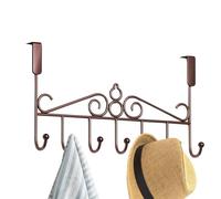 Beyond the Door Hooks - Space Hanger, Heavy Metal Frame | Multi-Hook Closet Organizer, Bathroom Towel Holder, Storage Bar, Storage Box, Solution
