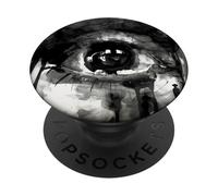 Beyond the Fear Eye Painted Ink Art by Juliart PopSockets Adhesive PopGrip
