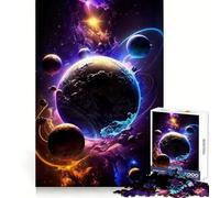 Beyond The Galaxies 1000 Piece Jigsaw Puzzle for Teenagers Mental Exercise Peaceful Recreation Defined Edges (50x75cm)