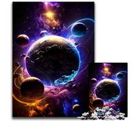 Beyond The Galaxies Jigsaws 1000 Pieces for Adults Difficult Puzzles for Adults Fun at Home Activities, Birthday Present, Travel Gifts 26X38CM/10.23x14.96inch