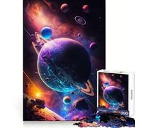 Beyond The Horizon Galaxie Jigsaw Puzzle for Teenagers 1000 Pieces Sharp Recall Quiet Recreation Uniform Cut Unique Xmas Gift (38x52cm)