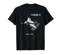 Beyond the Horizon: The Typhoon F2's Mission Model Tee T-Shirt