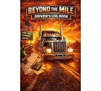 Beyond the Mile: Driver’s Log Book: Daily Trucking Journal for Logs, Fuel, Expenses & Route Tracking