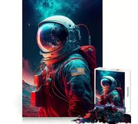 Beyond The Stars Astronaut 1000 Piece Teenager Puzzles Logic Ability Peaceful Recreation Crisp Edges Memorable Gift (50x75cm)
