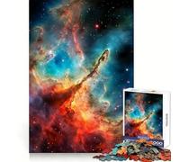 Beyond The Stars Puzzles for Adults 1000 Puzzles Smart Exercise Light Enjoyment Accurate Edges Holiday Treat (50x75cm)