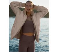 Beyond Yoga Women's 2-Way Quilted Jacket - Nude Tint - Size: Medium